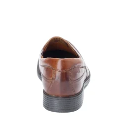 Slip-On Shoes*Clarks Men's , Tilden Free Loafer Dark Tan Leather