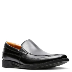 Loafers*Clarks Men's , Tilden Free Slip-On Loafer Black Leather