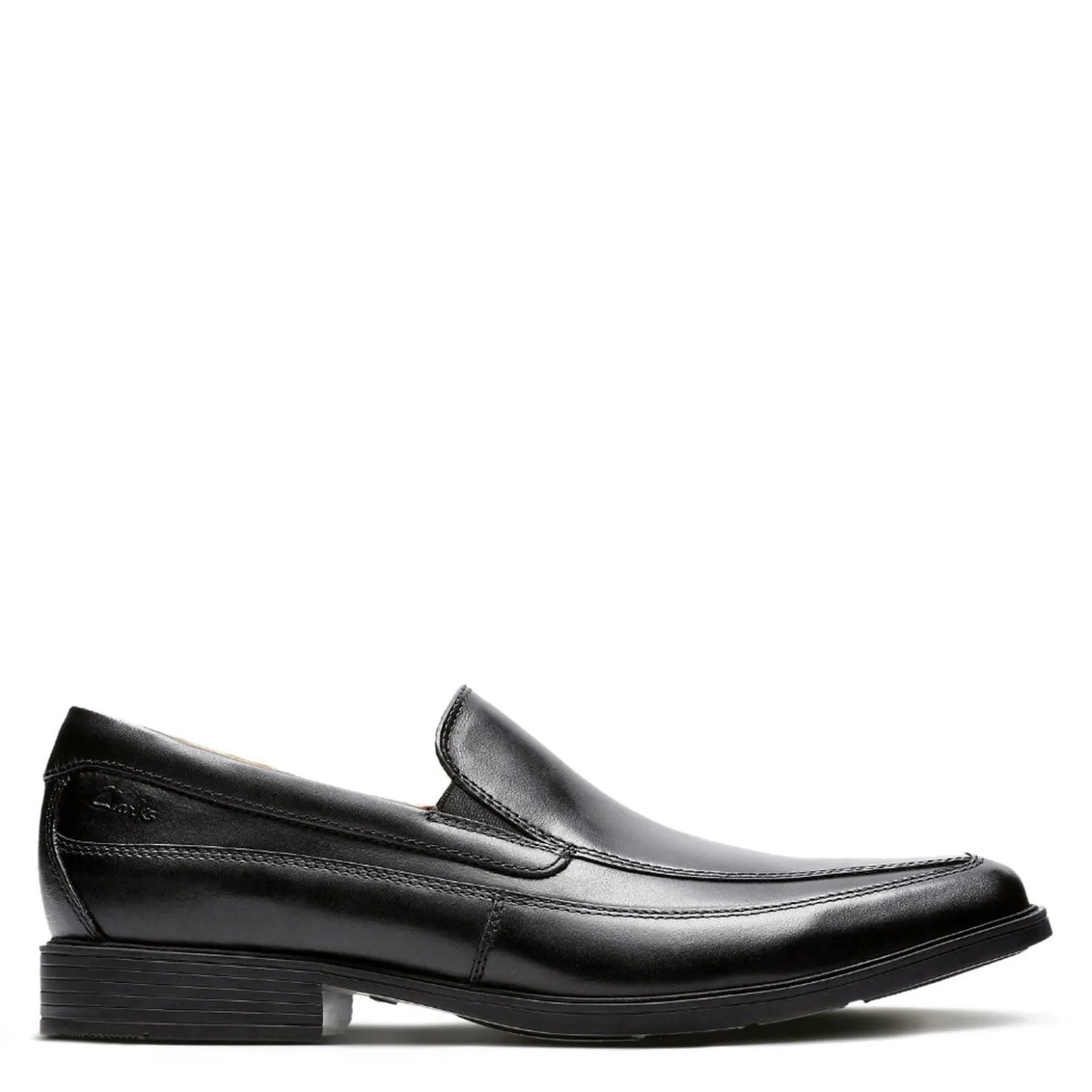 Loafers*Clarks Men's , Tilden Free Slip-On Loafer Black Leather