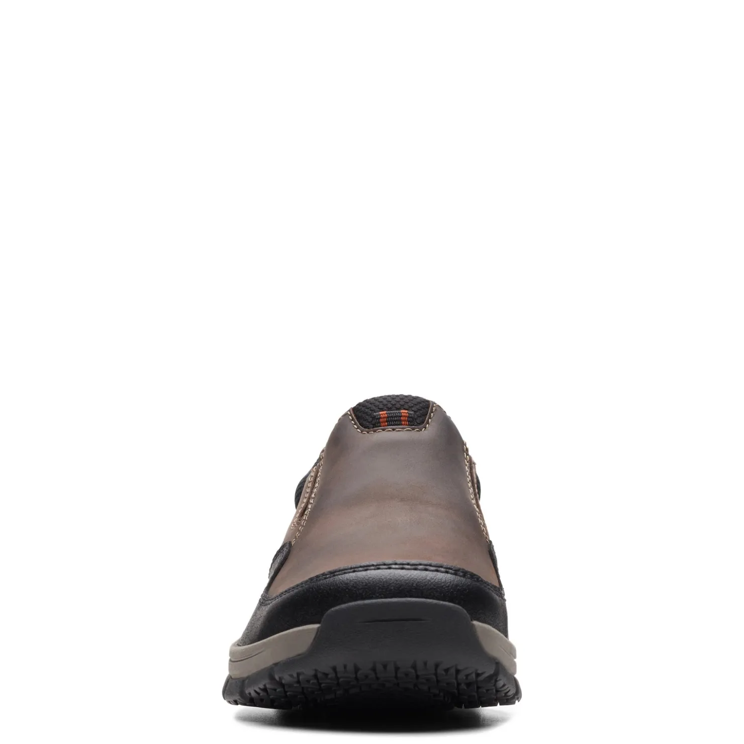 Loafers*Clarks Men's , Walpath Step Slip-On Dark Brown