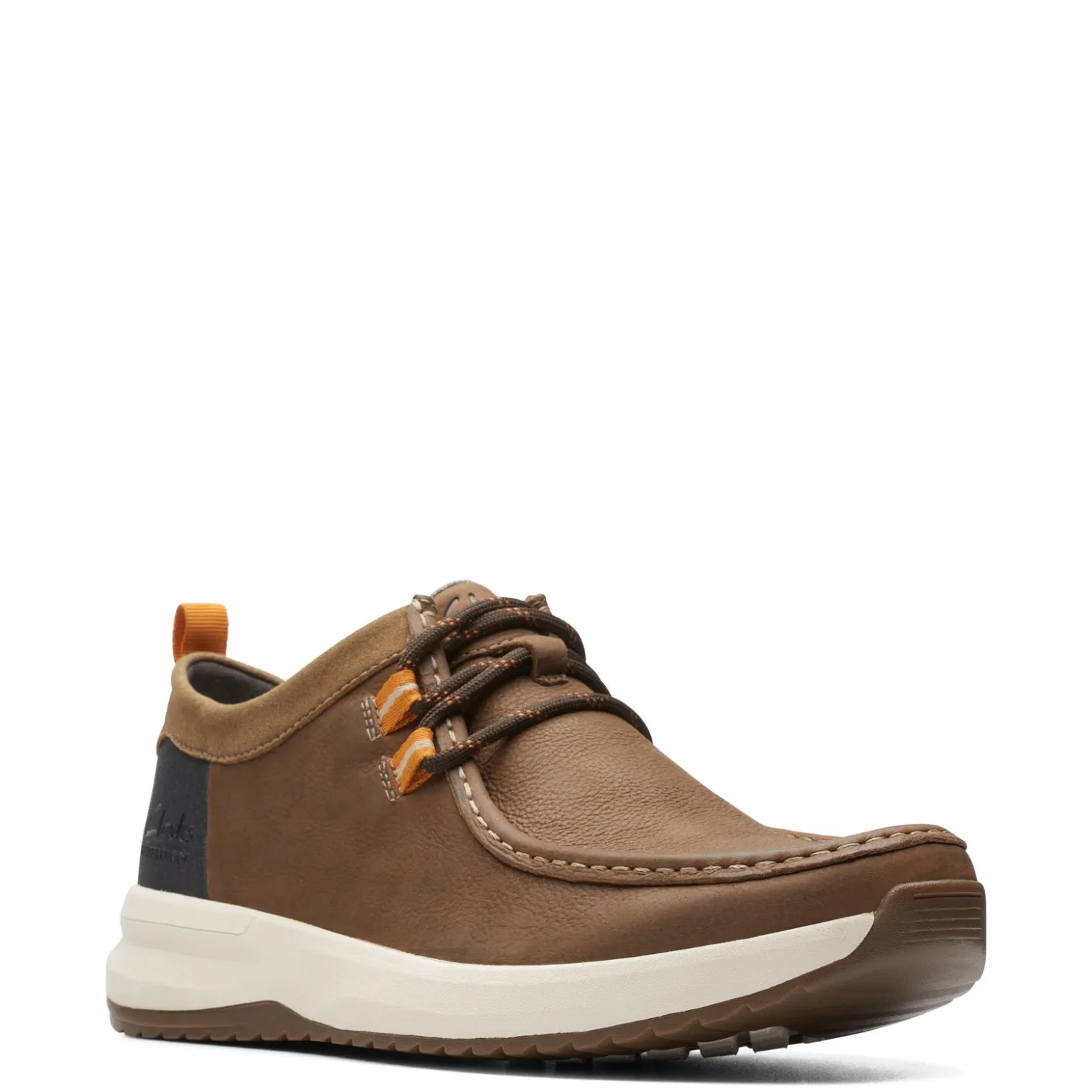 Sneakers & Athletics*Clarks Men's , Wellman Moc Sneaker Cola