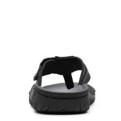 Sandals*Clarks Men's , Wesley Sun Sandal Black Leather