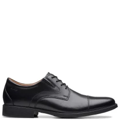 Dress*Clarks Men's , Whiddon Cap Toe Oxford Black