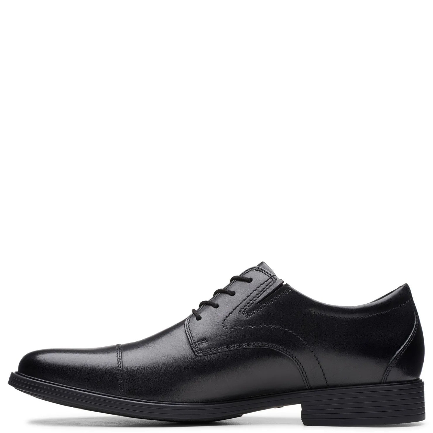 Dress*Clarks Men's , Whiddon Cap Toe Oxford Black