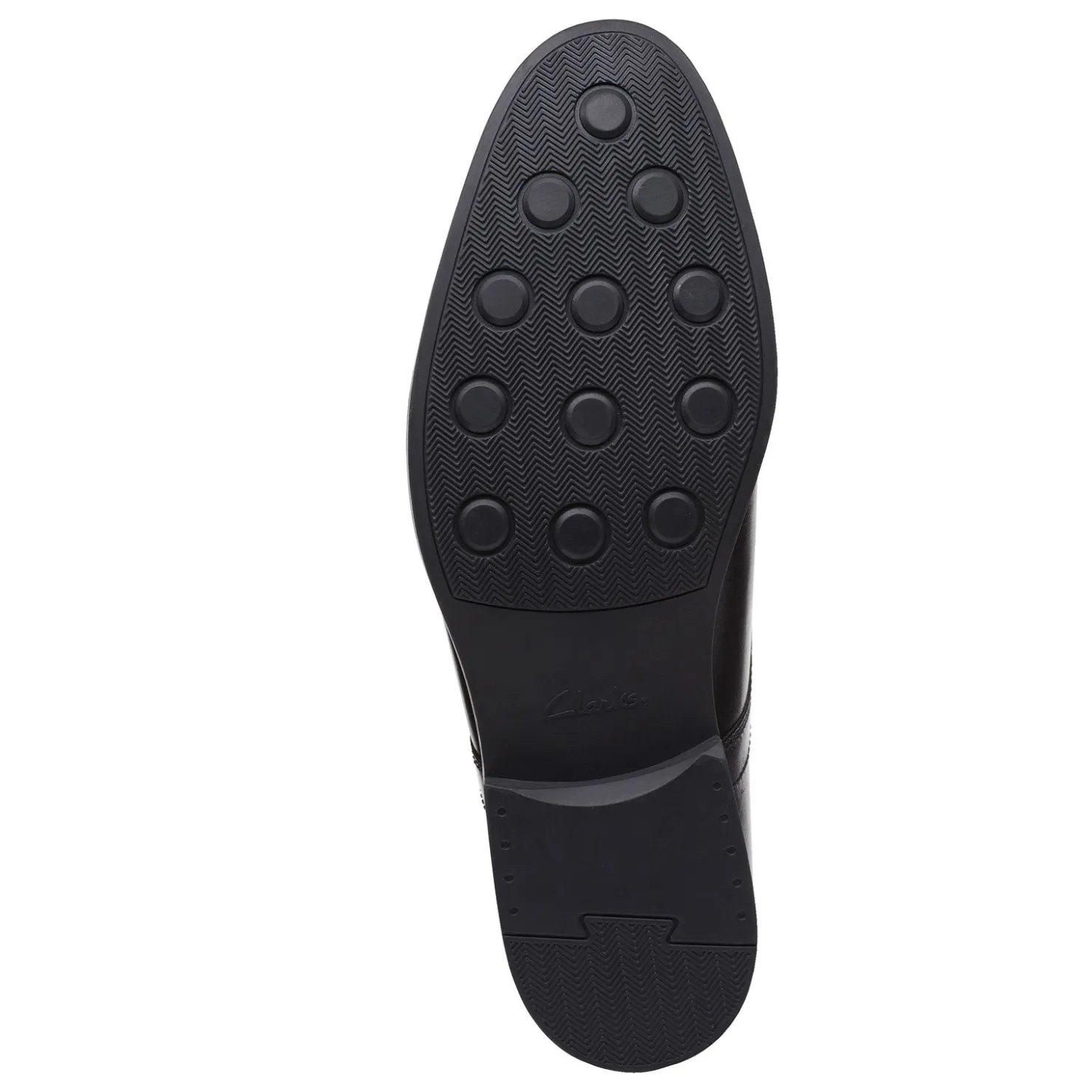 Dress*Clarks Men's , Whiddon Cap Toe Oxford Black