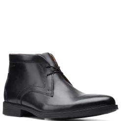 Boots*Clarks Men's , Whiddon Mid Boot Black