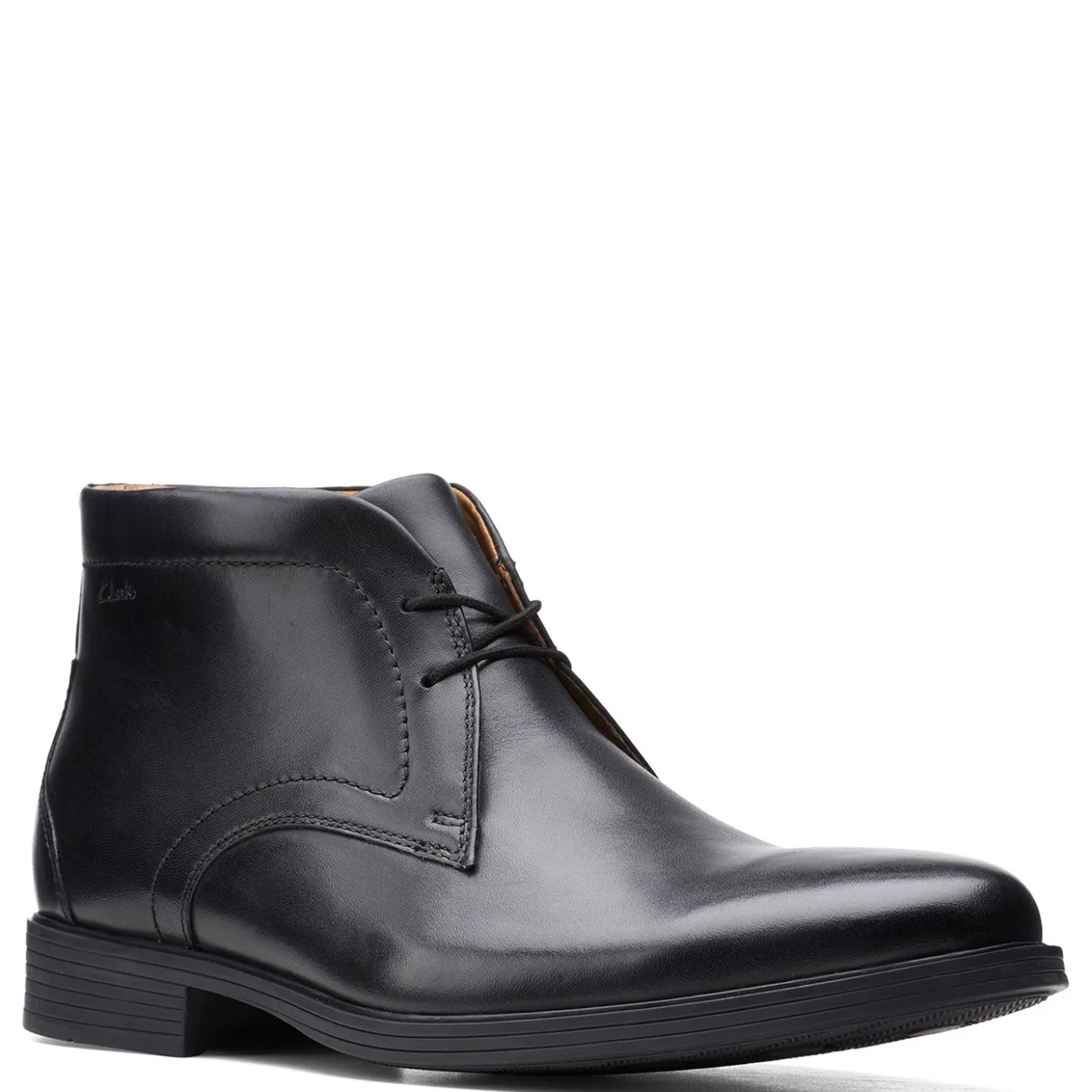 Dress*Clarks Men's , Whiddon Mid Boot Black