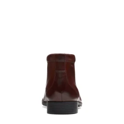 Boots*Clarks Men's , Whiddon Mid Water-Resistant Boot Mahogany