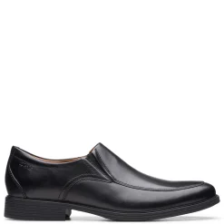 Dress*Clarks Men's , Whiddon Step Loafer Black Leather