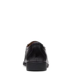 Dress*Clarks Men's , Whiddon Step Loafer Black Leather