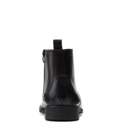 Boots*Clarks Men's , Whiddon Zip Boot Black