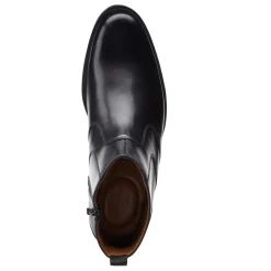 Boots*Clarks Men's , Whiddon Zip Boot Black