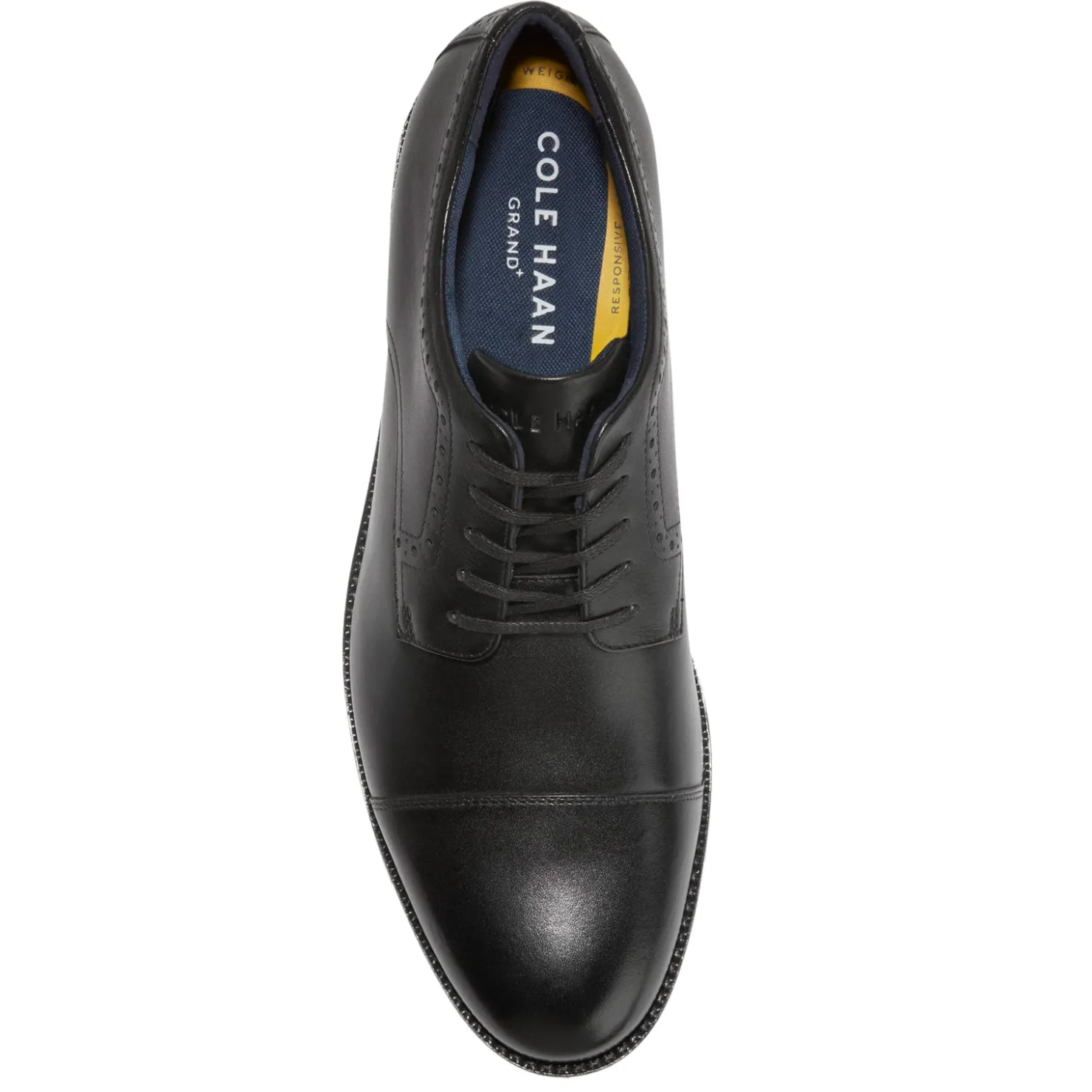 Dress*Cole Haan Men's , Grand+ Cap Toe Oxford Black