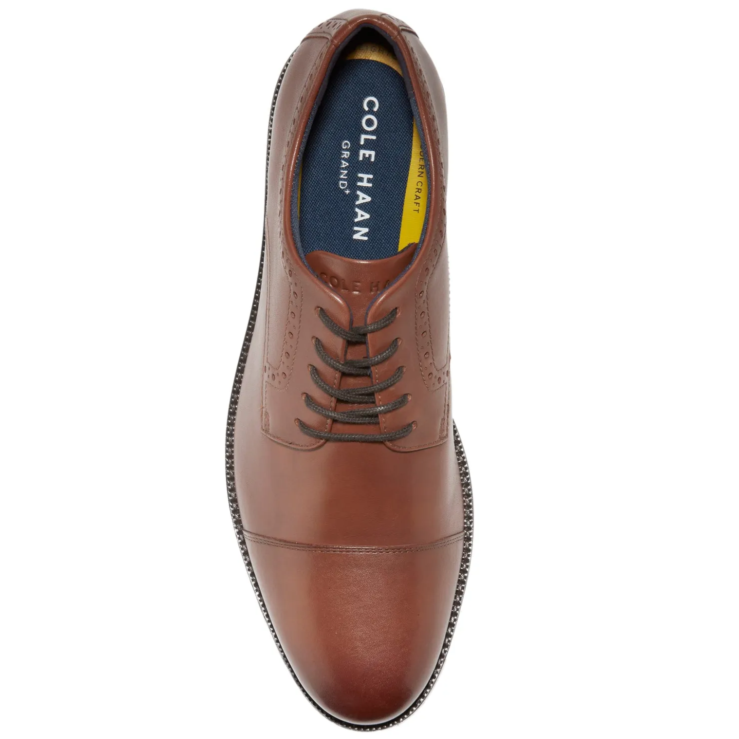 Dress*Cole Haan Men's , Grand+ Cap Toe Oxford British Tan