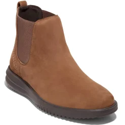 Boots*Cole Haan Men's , Grand+ Chelsea Boot Earthen Nubuck / Java