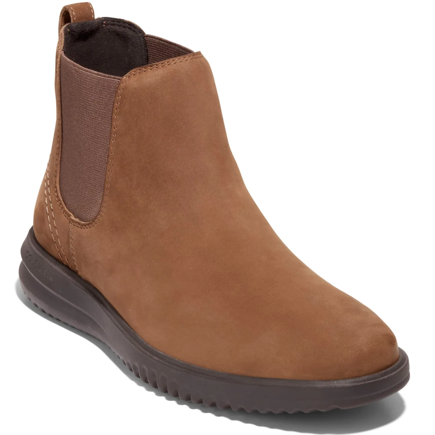 Boots*Cole Haan Men's , Grand+ Chelsea Boot Earthen Nubuck / Java