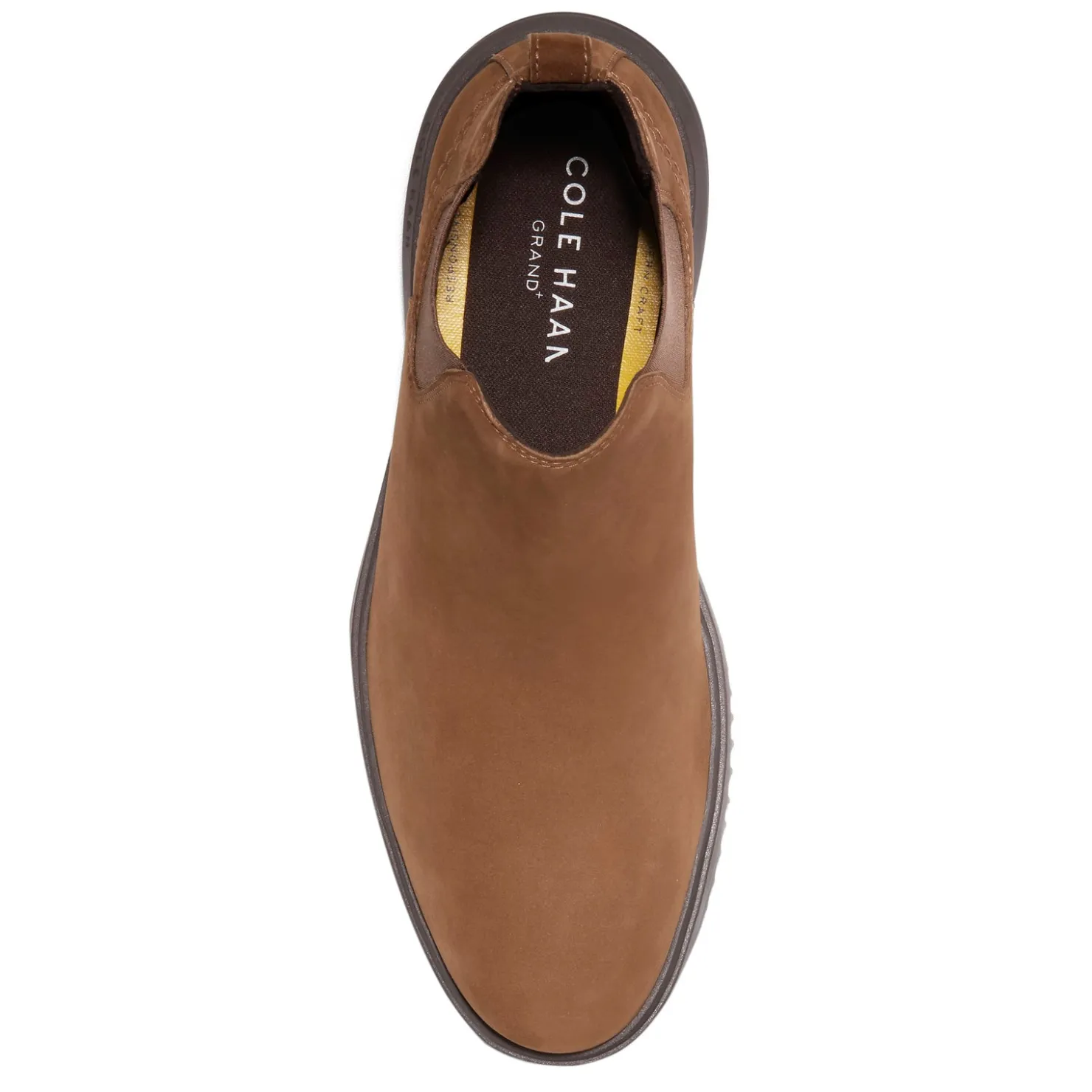 Boots*Cole Haan Men's , Grand+ Chelsea Boot Earthen Nubuck / Java