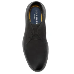 Boots*Cole Haan Men's , Grand+ Chukka Boot Black Nubuck/Black