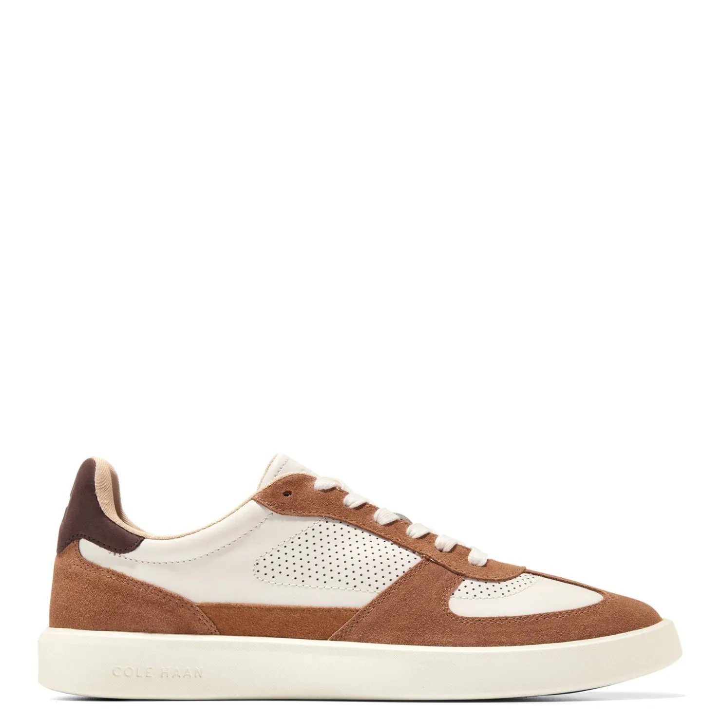 Sneakers & Athletics*Cole Haan Men's , Grand Crosscourt Modern Turf Sneaker British Tan/Dk Chocolate/Ivory