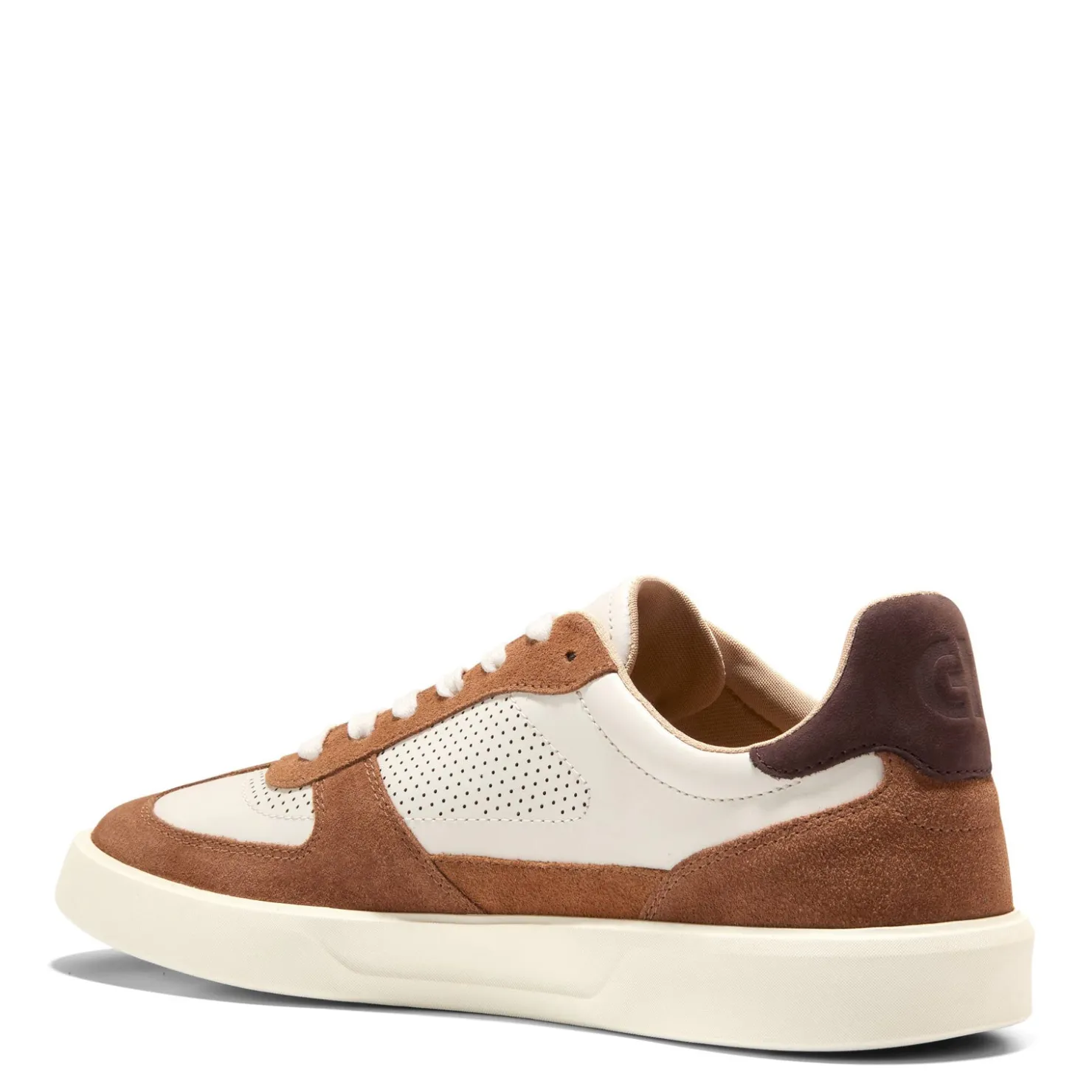Sneakers & Athletics*Cole Haan Men's , Grand Crosscourt Modern Turf Sneaker British Tan/Dk Chocolate/Ivory