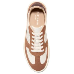 Sneakers & Athletics*Cole Haan Men's , Grand Crosscourt Modern Turf Sneaker British Tan/Dk Chocolate/Ivory