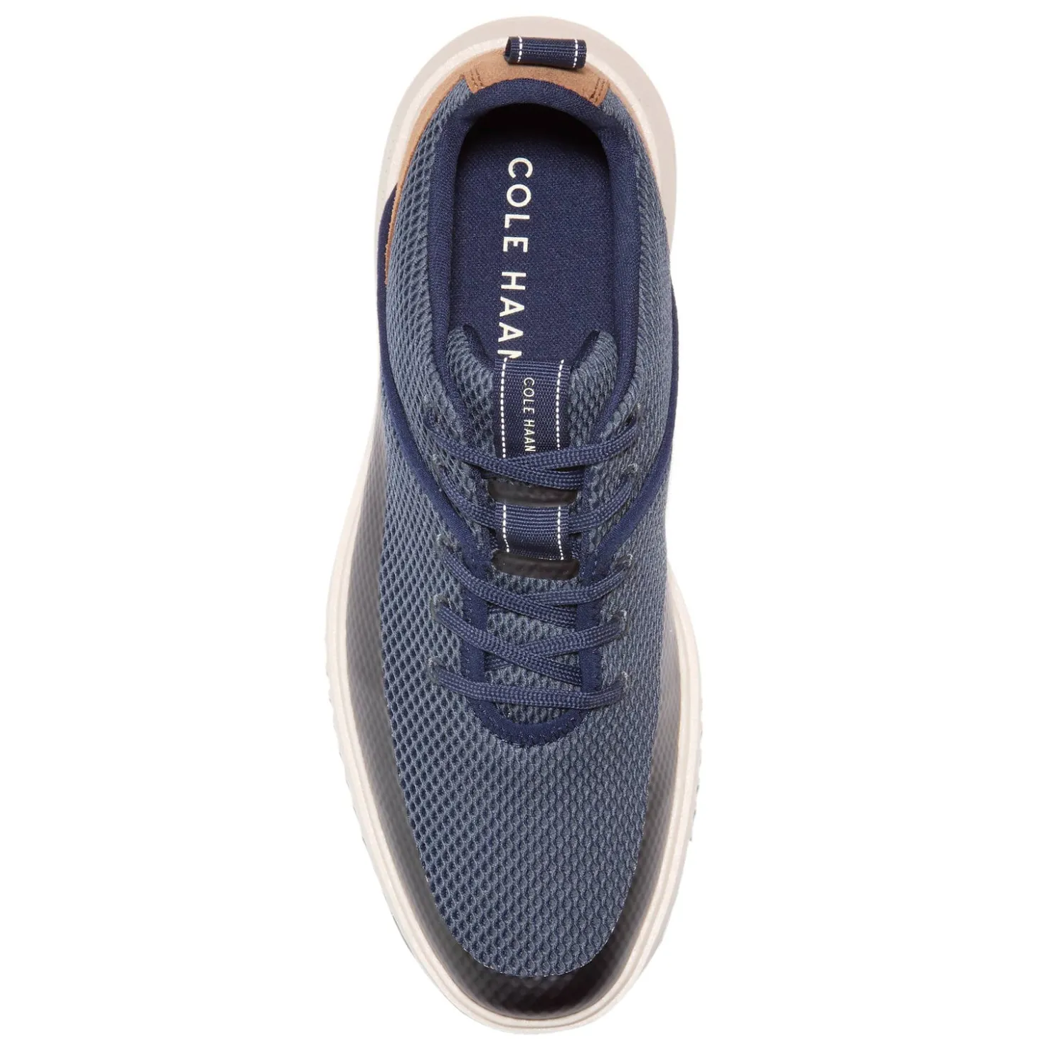 Sneakers & Athletics*Cole Haan Men's , Grand+ Hybrid Sneaker Navy/British Tan