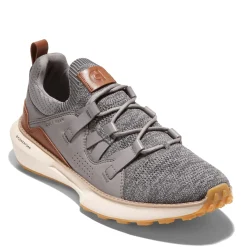 Sneakers & Athletics*Cole Haan Men's , Grand Motion Stitchlite 2 Sneaker Titanium/Grey Pinstripe/British Tan/Ivory