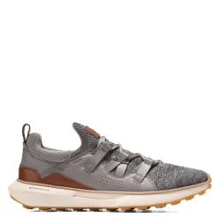 Sneakers & Athletics*Cole Haan Men's , Grand Motion Stitchlite 2 Sneaker Titanium/Grey Pinstripe/British Tan/Ivory