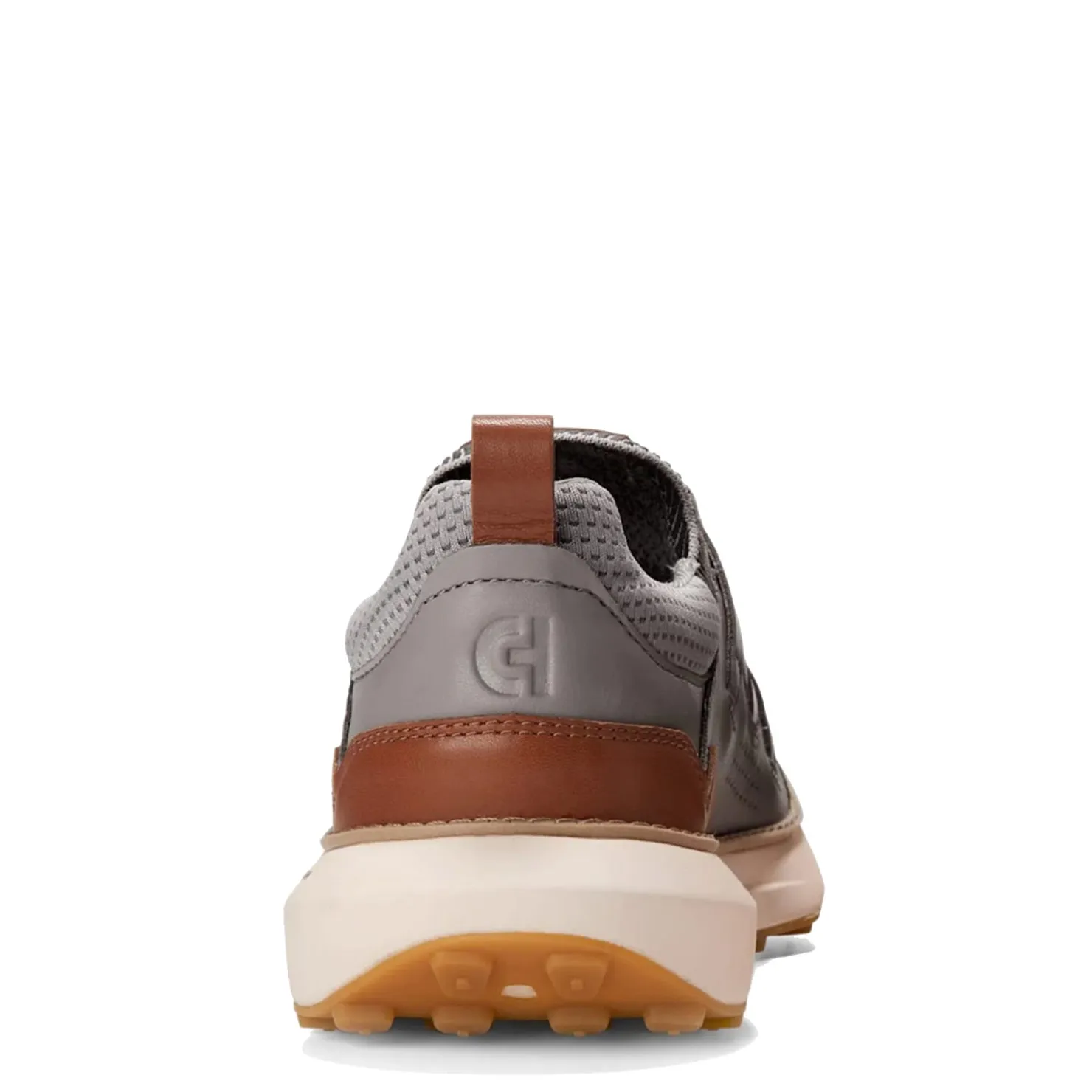 Slip-On Shoes*Cole Haan Men's , Grand Motion Stitchlite 2 Sneaker Titanium/Grey Pinstripe/British Tan/Ivory