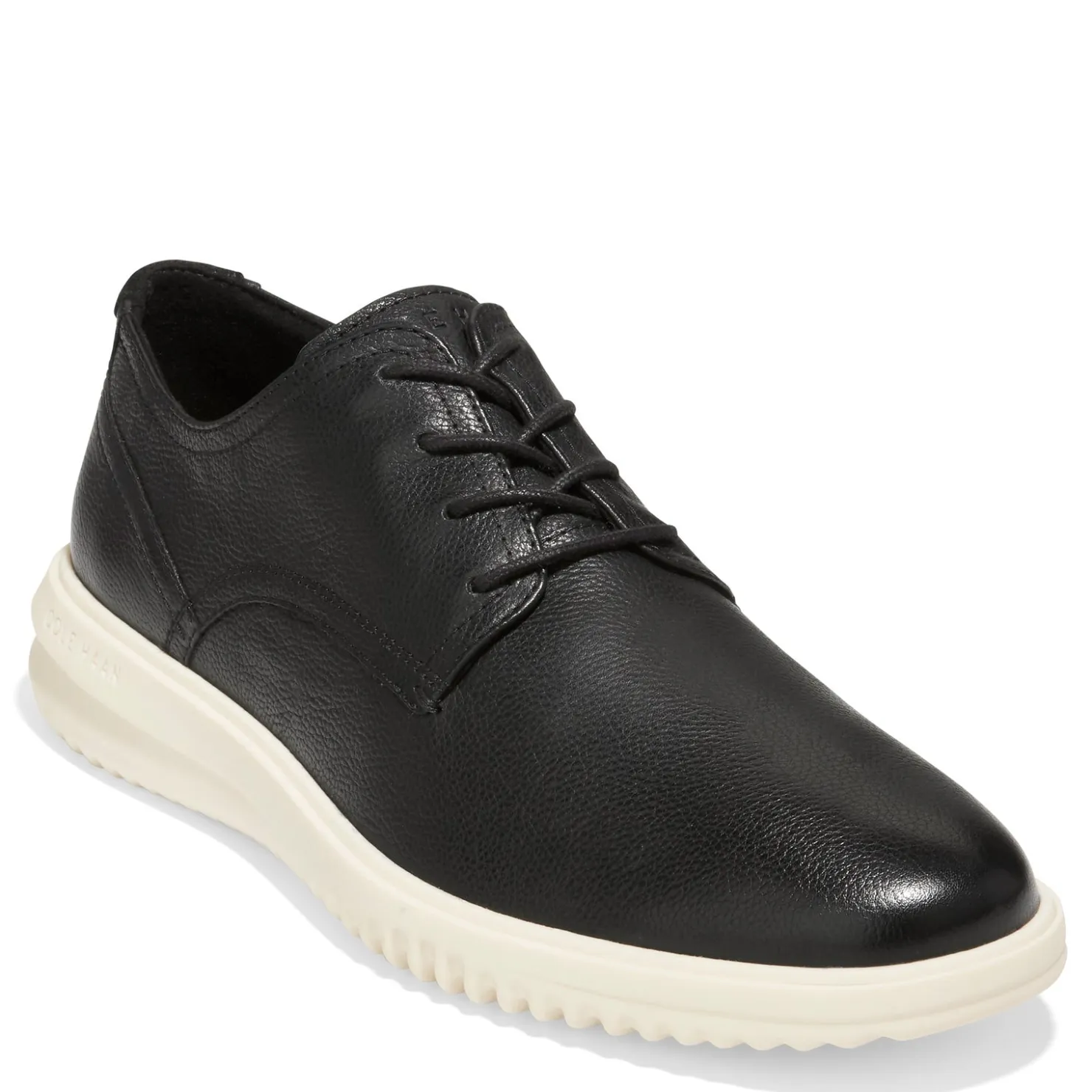 Dress*Cole Haan Men's , Grand+ Plain Toe Oxford Black Ivory