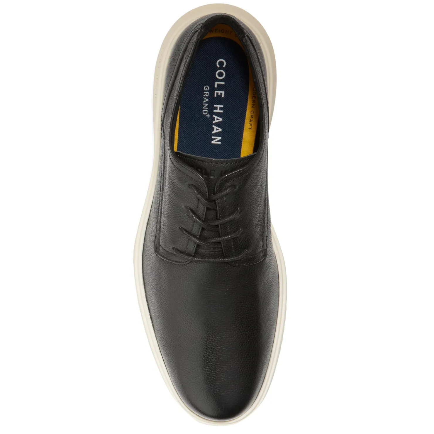 Dress*Cole Haan Men's , Grand+ Plain Toe Oxford Black Ivory