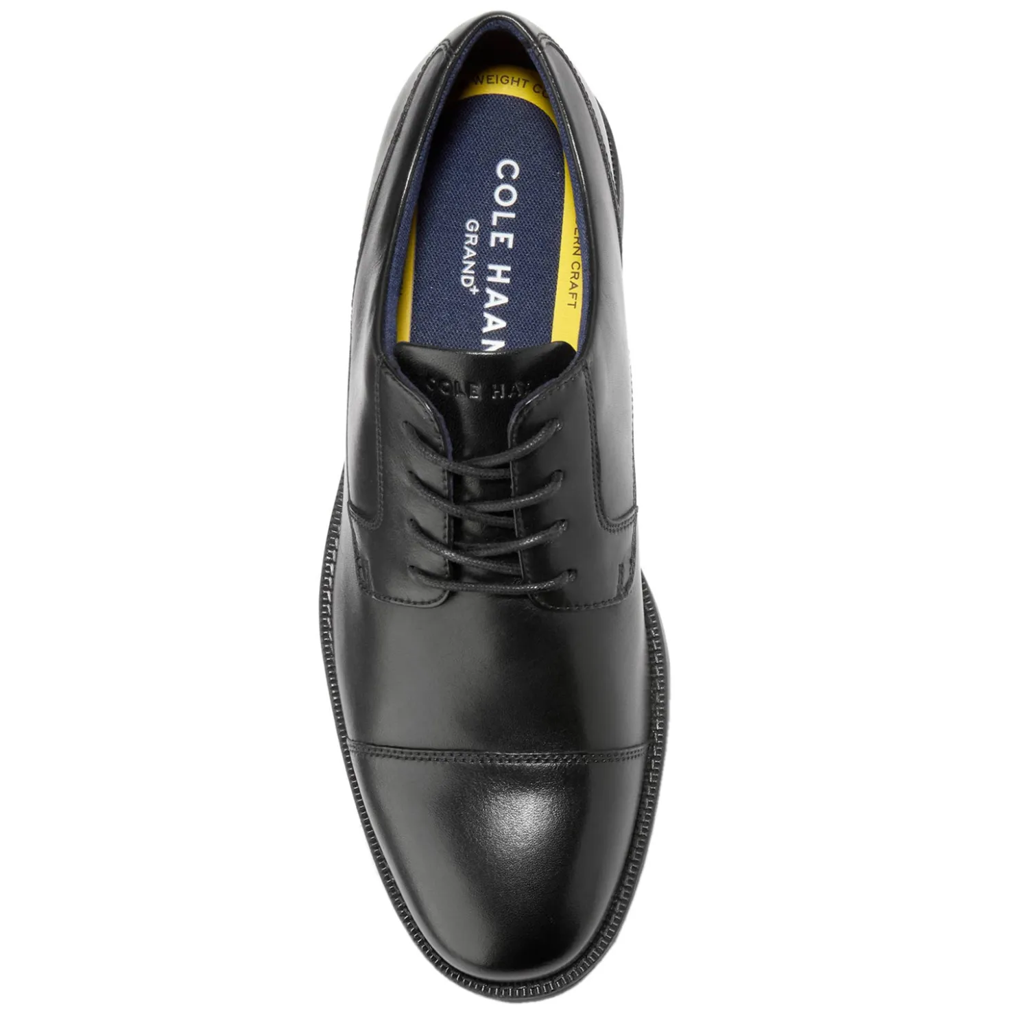 Oxfords*Cole Haan Men's , Grand+ Pratt Cap-Toe Oxford Black