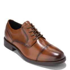 Dress*Cole Haan Men's , Grand+ Pratt Cap-Toe Oxford British Tan