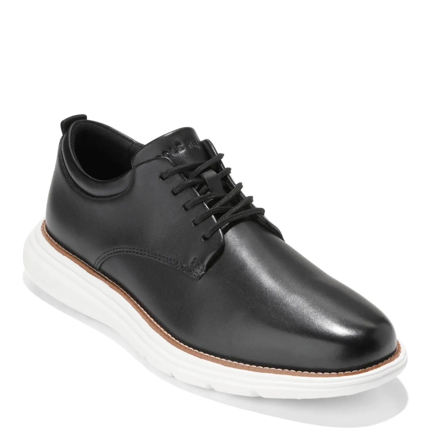 Oxfords*Cole Haan Men's , Grand+ Ultra Oxford Black/Optic White
