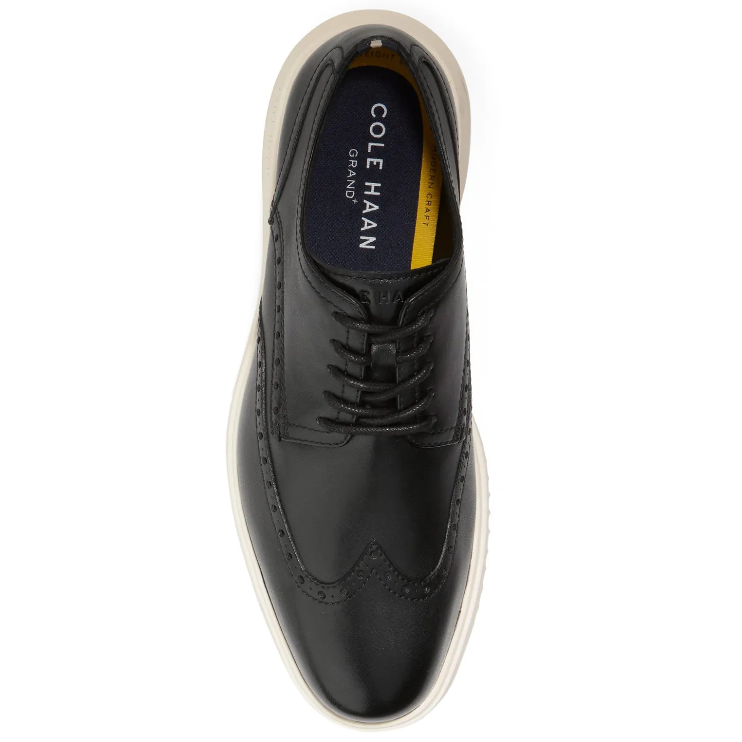 Dress*Cole Haan Men's , Grand+ Wingtip Oxford Black Black