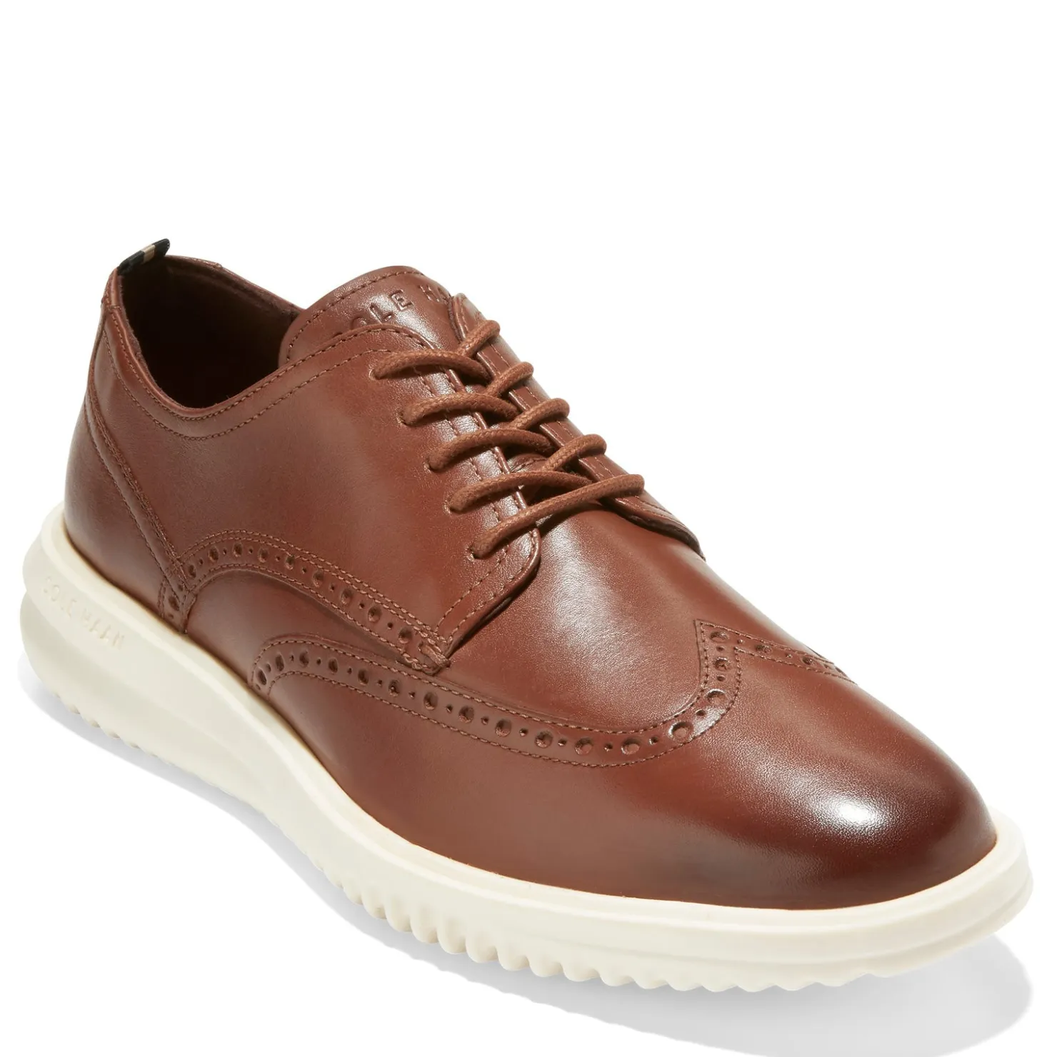 Dress*Cole Haan Men's , Grand+ Wingtip Oxford British Tan