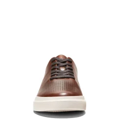 Fashion & Street*Cole Haan Men's , Grandpro Rally Laser Cut Sneaker Acorn/Sesame/Ivory