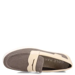 Slip-On Shoes*Cole Haan Men's , Nantucket Loafer II Penny Loafer Egret/Golden Honey