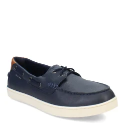 Boat Shoes*Cole Haan Men's , Nantucket Boat Shoe Navy Blazer/Ivory
