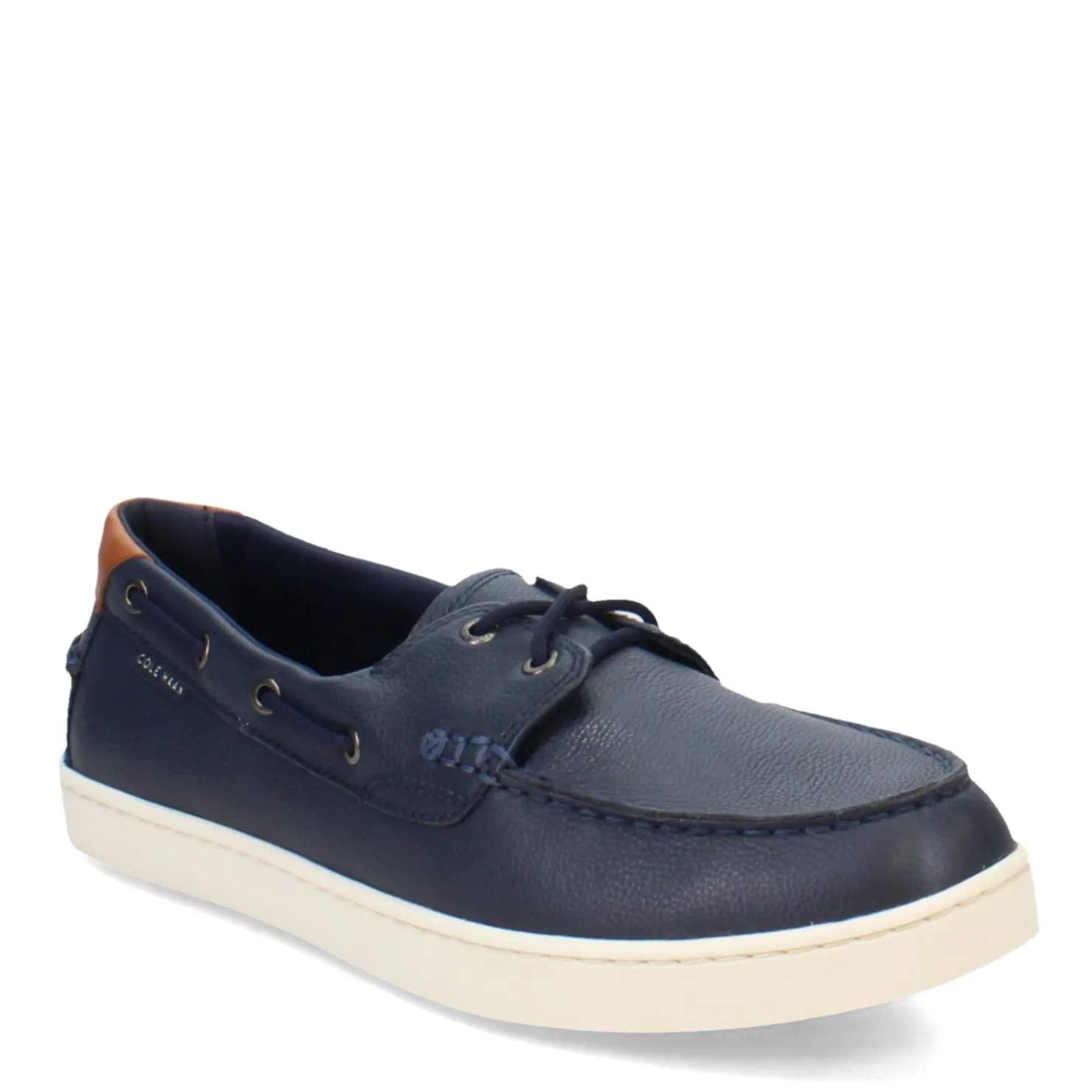 Boat Shoes*Cole Haan Men's , Nantucket Boat Shoe Navy Blazer/Ivory
