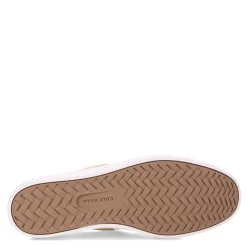 Boat Shoes*Cole Haan Men's , Nantucket Boat Shoe Whitecap Grey Nubuck/Optic White