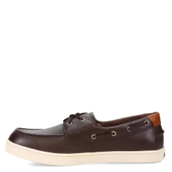Boat Shoes*Cole Haan Men's , Nantucket Boat Shoe Dark Chocolate/Ivory