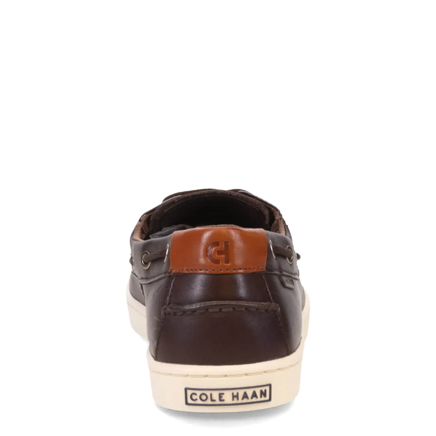 Boat Shoes*Cole Haan Men's , Nantucket Boat Shoe Dark Chocolate/Ivory