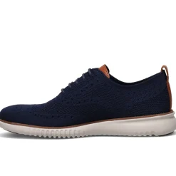 Oxfords*Cole Haan Men's , 2.ZER0GRAND Wingtip Oxford Marine