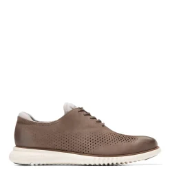 Oxfords*Cole Haan Men's , 2.ZEROGRAND Laser Oxford Truffle/Ivory Nubuck Upper