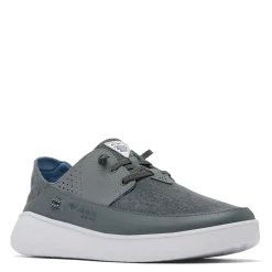 Boat Shoes*Columbia Men's , Boatside Relaxed PFG Slip-On Shoe Grill Mountain