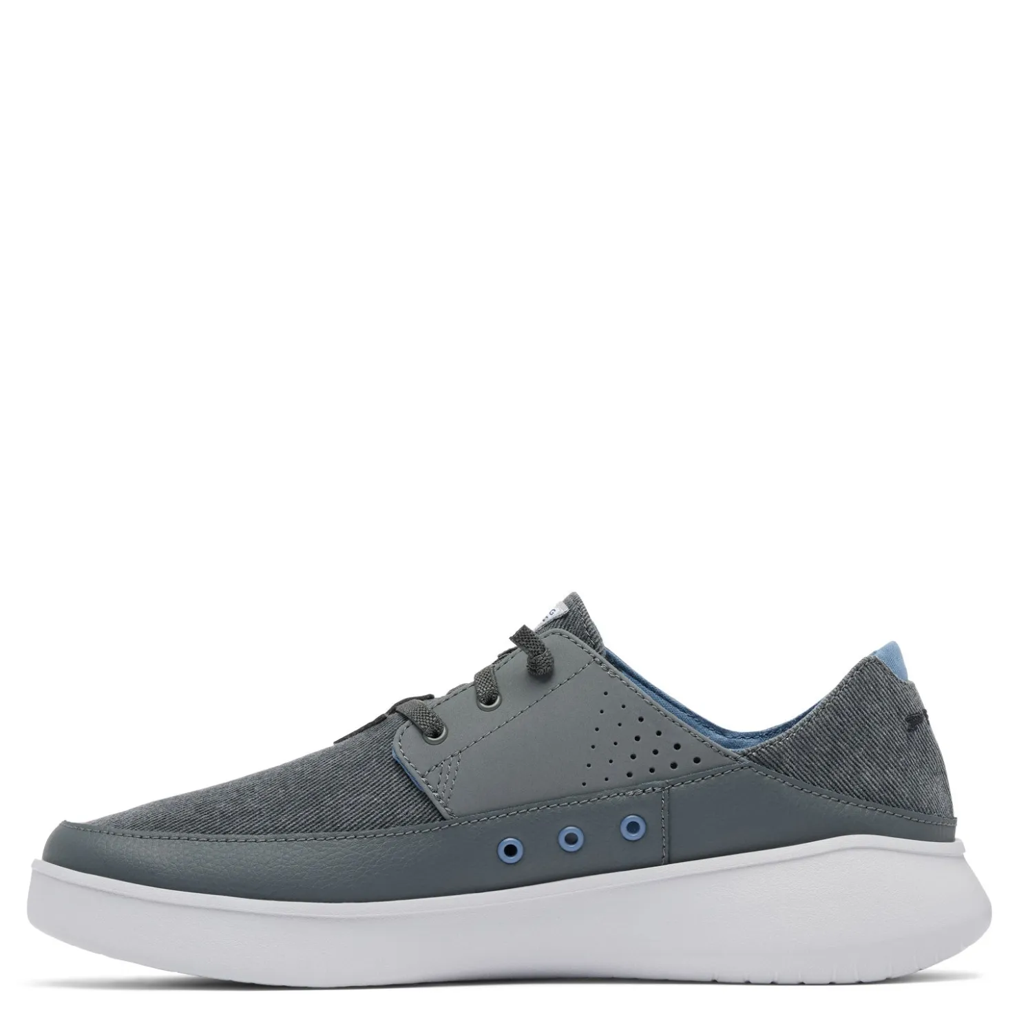 Boat Shoes*Columbia Men's , Boatside Relaxed PFG Slip-On Shoe Grill Mountain