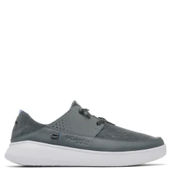 Boat Shoes*Columbia Men's , Boatside Relaxed PFG Slip-On Shoe - Wide Width Grill Mountain