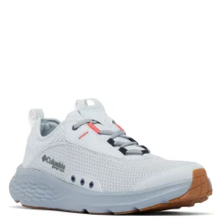 Boat Shoes*Columbia Men's , PFG Castback Fishing Sneaker - Wide Width Cirrus Grey Sunset Red
