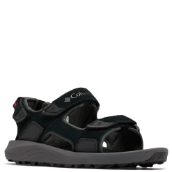 Footbed*Columbia Sportswear Company Men's Columbia, Trailstorm Hiker 3 Strap Sandal Black